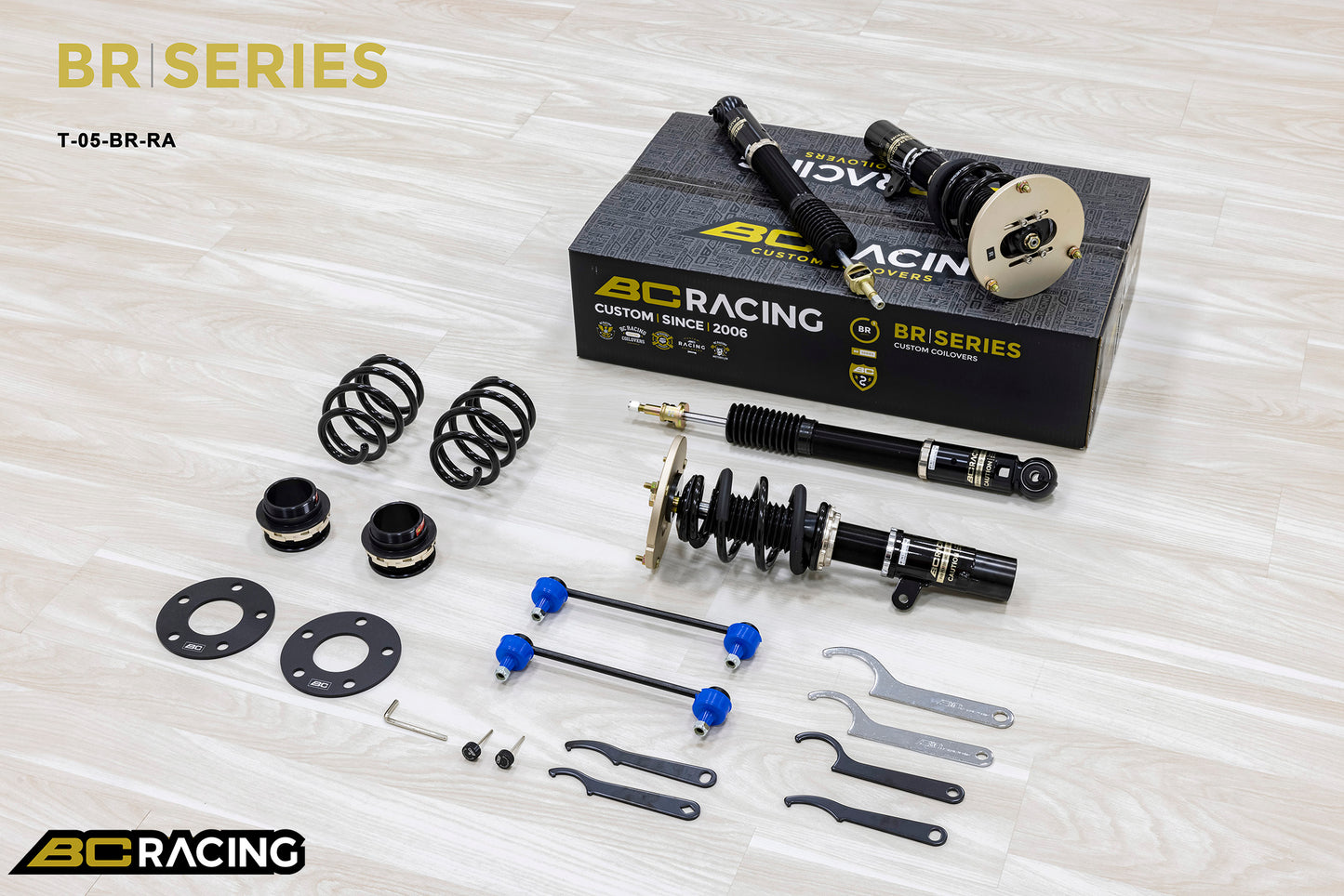 BC Racing BR Series 5/5kg Coilovers for F56 W/ DDC