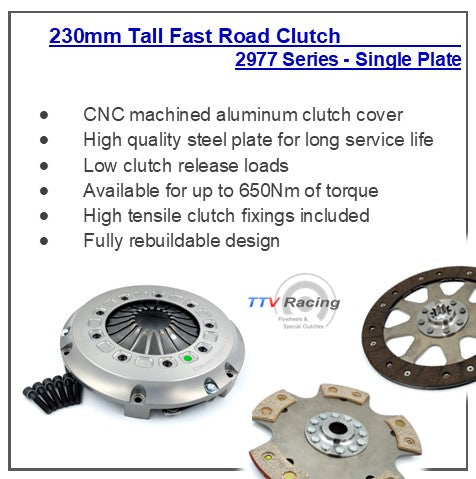 BMW Mini Cooper S / JCW F56 2.0 Turbo TTVRacing 230 Fast Road Ceramic Clutch & Flywheel Kit