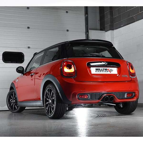 Mini Cooper S F56 Valved & Non-Resonated Cat-Back Exhaust Systems