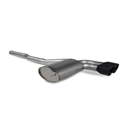 Scorpion Non Res GPF Back 2.75” system - Ceramic Black Tips for S & JCW