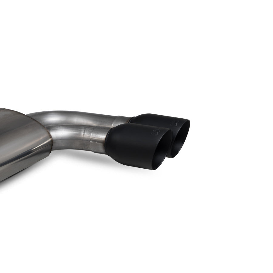 Scorpion Exhaust Non Res GPF Back 2.75” system - Ceramic Black Tips for S & JCW