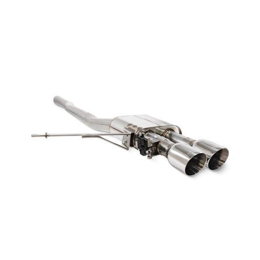 Scorpion TunR Non-resonated 3” gpf-back system with valve - Daytona Tips for S & JCW