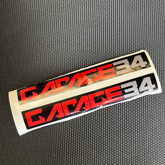 Garage34 stickers